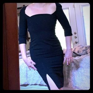 Stunning LBD with vintage vibe Black Halo sz 4